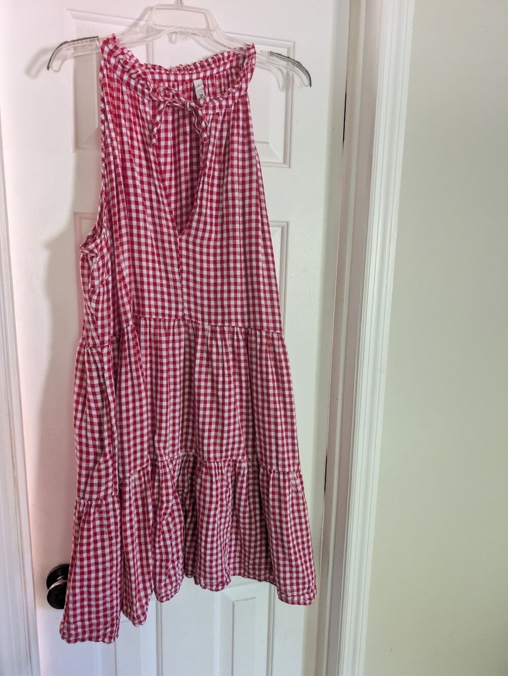 Torrid Belle Isle Red Gingham Dress Size 4 - Picture 5 of 5